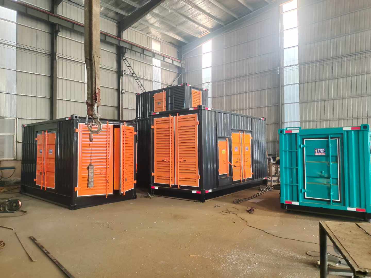 胶州500kw柴油发电机组可以带动多少功率设备？